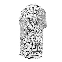 Load image into Gallery viewer, Tibetan Ornament White AOP Crew - Yantrat Design