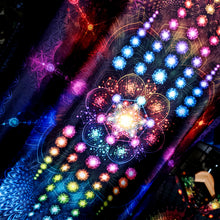 Load image into Gallery viewer, Sacred Geometry  Rainbow Sublimation AOP Crew - Yantrat Design