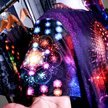 Load image into Gallery viewer, Sacred Geometry  Rainbow Sublimation AOP Crew - Yantrat Design