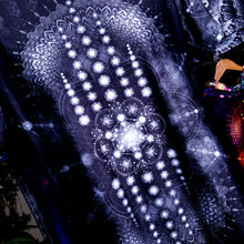 Load image into Gallery viewer, Sacred Geometry Black Sublimation AOP Crew - Yantrat Design