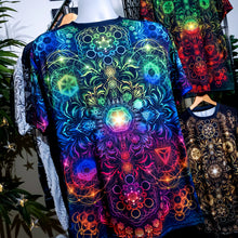 Load image into Gallery viewer, &quot;Elements Sacred Geometry&quot; V3 Rainbow AOP Crew - Yantrat Design