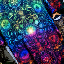 Load image into Gallery viewer, &quot;Elements Sacred Geometry&quot; V3 Rainbow AOP Crew - Yantrat Design