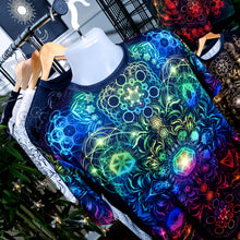 Load image into Gallery viewer, &quot;Elements Sacred Geometry&quot; V3 Rainbow AOP Crew - Yantrat Design