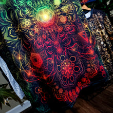 Load image into Gallery viewer, &quot;Elements Sacred Geometry&quot; V5 Rasta AOP Crew - Yantrat Design