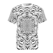 Load image into Gallery viewer, Tibetan Ornament White AOP Crew - Yantrat Design