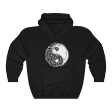 Load image into Gallery viewer, Yin Yang Tree Of Life Hooded Sweatshirt