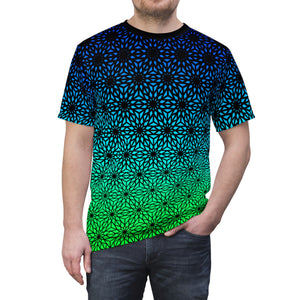Fractal Flower Unisex AOP Cut & Sew Tee