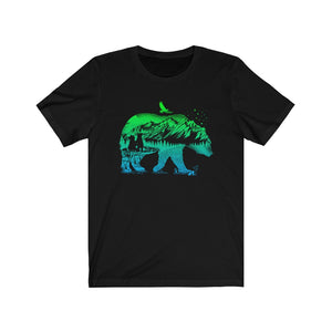 Rocky Bear Green & Blue T-Shirt