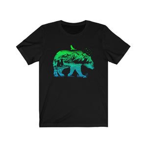 Rocky Bear Green & Blue T-Shirt