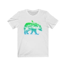 Load image into Gallery viewer, Rocky Bear Green &amp; Blue T-Shirt