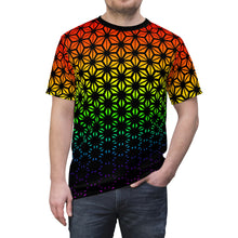 Load image into Gallery viewer, Rainbow Star  AOP Crew