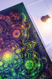 Elements Rasta Digital Tapestry - Yantrart Design