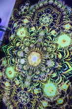 Load image into Gallery viewer, Elements Gold UV Tapestry - Yantrart Design