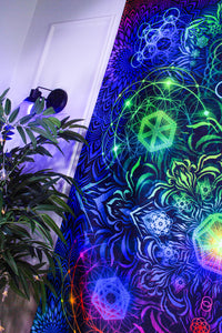 Elements Rainbow UV Tapestry - Yantrart Design