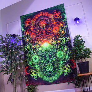Elements Rasta UV Tapestry - Yantrart Design