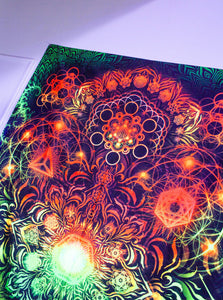 Elements Rasta UV Tapestry - Yantrart Design