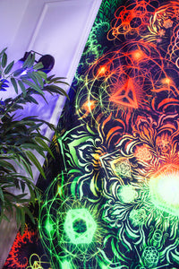 Elements Rasta UV Tapestry - Yantrart Design