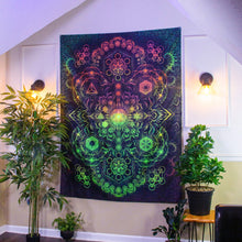 Load image into Gallery viewer, Elements Rasta Digital Tapestry - Yantrart Design