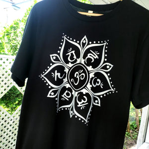 7 Chakra Mandala T-Shirt Front/Back