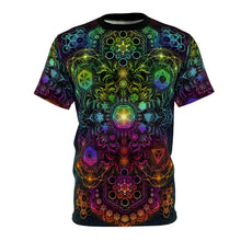 Load image into Gallery viewer, &quot;Elements Sacred Geometry&quot; V3 Rainbow AOP Crew - Yantrat Design
