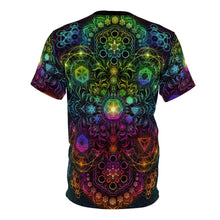 Load image into Gallery viewer, &quot;Elements Sacred Geometry&quot; V3 Rainbow AOP Crew - Yantrat Design