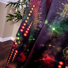 Load image into Gallery viewer, Sacred Geometry Hoodie Rasta