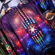 Load image into Gallery viewer, Sacred Geometry Hoodie Rainbow