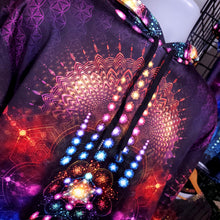 Load image into Gallery viewer, Sacred Geometry Hoodie Rainbow