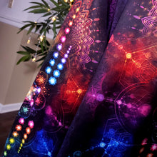 Load image into Gallery viewer, Sacred Geometry Hoodie Rainbow