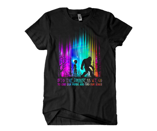 Into The Darkness Premium Graphic T-Shirt