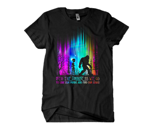 Into The Darkness Premium Graphic T-Shirt