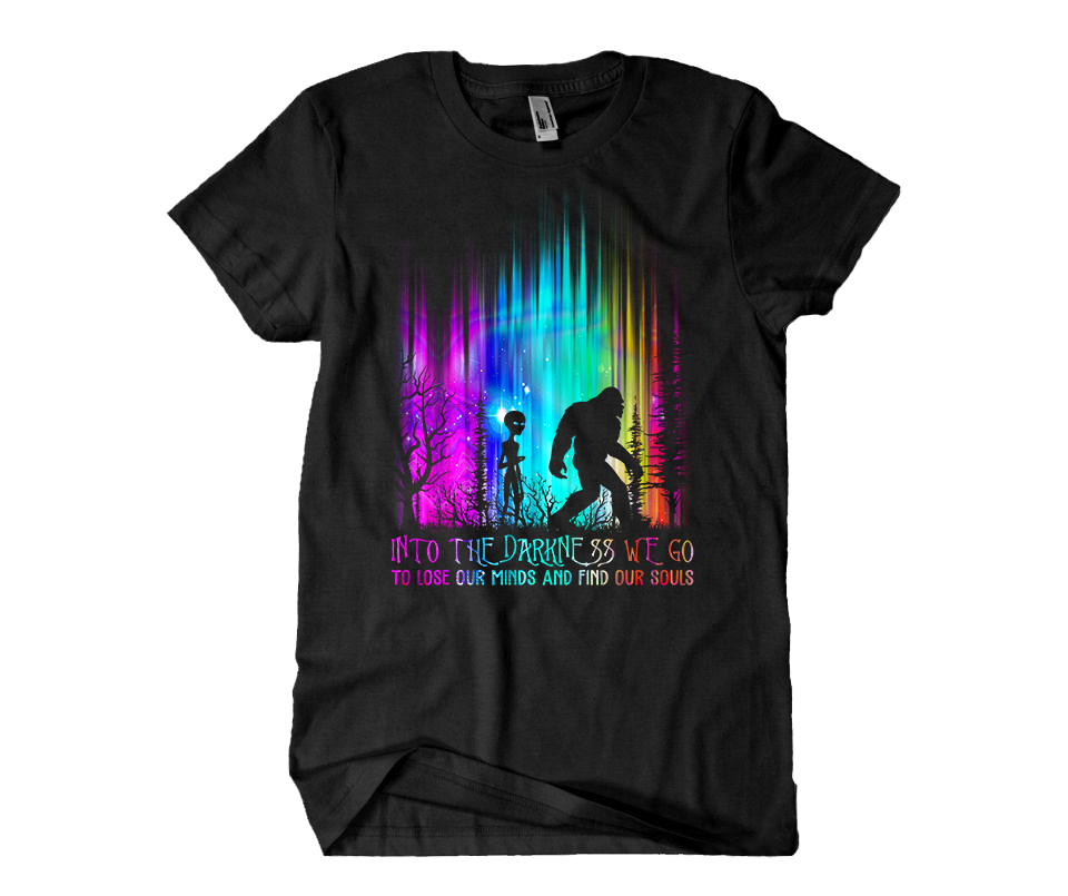 Into The Darkness Premium Graphic T-Shirt