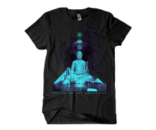 Load image into Gallery viewer, Meditation Not Medication T-Shirt