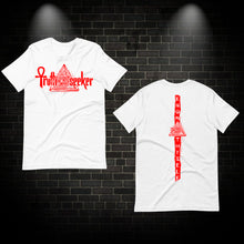 Load image into Gallery viewer, Truth Seeker Red On White T-Shirt