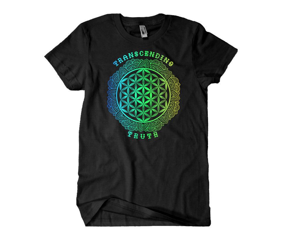 Transcending Truth Flower Of Life T-Shirt
