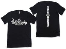 Load image into Gallery viewer, Truth Seeker White On Black T-Shirt