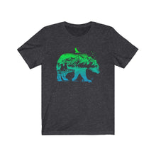 Load image into Gallery viewer, Rocky Bear Green &amp; Blue T-Shirt