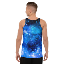 Load image into Gallery viewer, Blue Galaxy AOP Tank Top