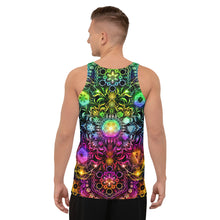 Load image into Gallery viewer, Elements Rainbow Neon AOP Tank Top - Yantrart Design