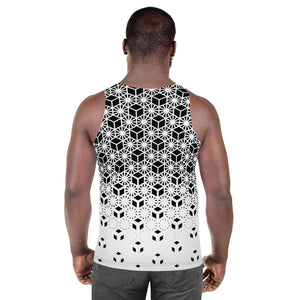 Geometric Block Sublimation Tank Top