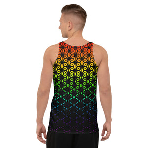 Rainbow Star Sublimation AOP Tank Top