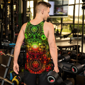 Elements Ratsa Neon AOP Tank Top - Yantrart Design