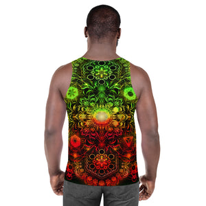 Elements Ratsa Neon AOP Tank Top - Yantrart Design