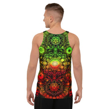 Load image into Gallery viewer, Elements Ratsa Neon AOP Tank Top - Yantrart Design