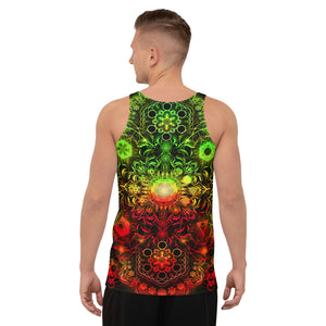Elements Ratsa Neon AOP Tank Top - Yantrart Design