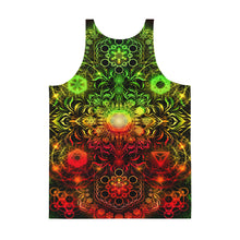 Load image into Gallery viewer, Elements Ratsa Neon AOP Tank Top - Yantrart Design