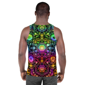 Elements Rainbow Neon AOP Tank Top - Yantrart Design