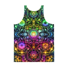 Load image into Gallery viewer, Elements Rainbow Neon AOP Tank Top - Yantrart Design