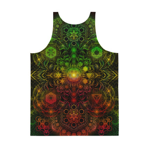Elements Rasta Sublimation Tank Top - Yantrart Design