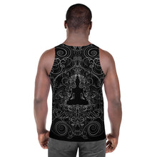 Load image into Gallery viewer, Nurturing Black Sublimation Tank Top - Dimance Art